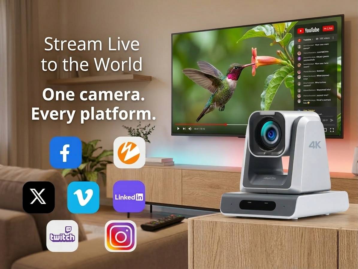 Stream Live to the World